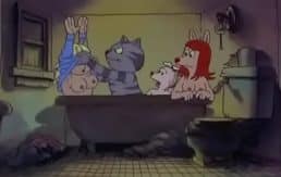 Fritz the Cat (1972): Bathtub Orgy (Part 1)