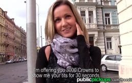 Mofos – Blanka Grain gets picked up in public