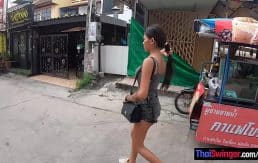 Real amateur Thai teen cutie fucked after lunch by her temporary boyfriend